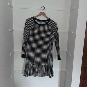 Draper James Gingham Sweatshirt Dress